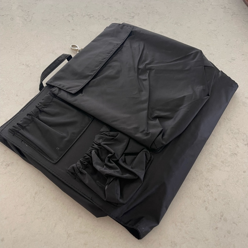 Black Travel Garment Bag